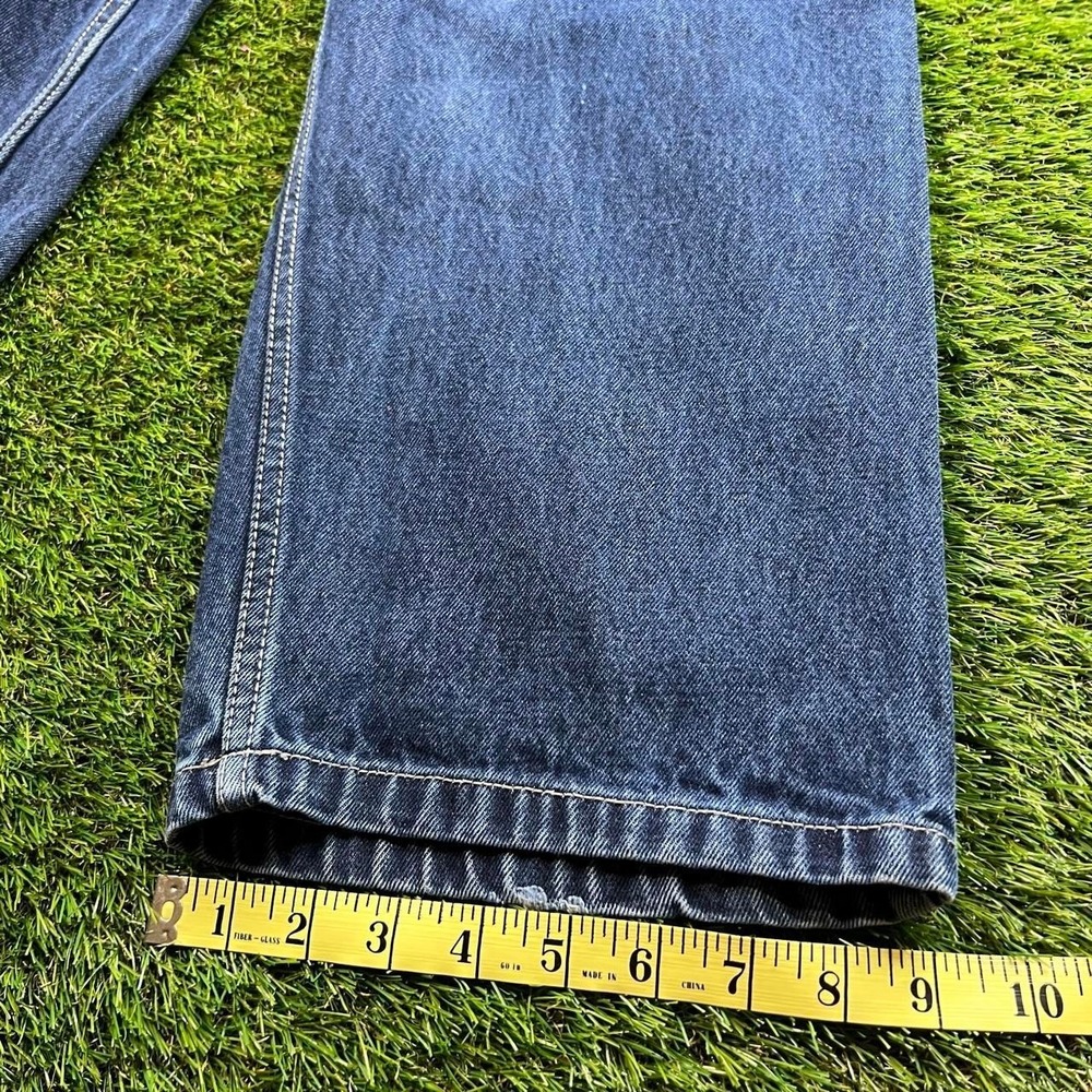 Vintage Southpole Authentic Collection Men's Jeans 34x29 Baggy Wide Leg Y2K Blue - Picture 7 of 7